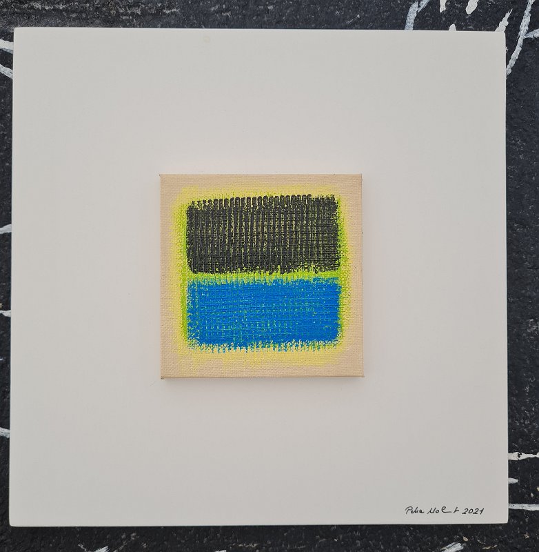 Colours 25 2021, 25x25, Acryl auf LW, € 110 SOLD